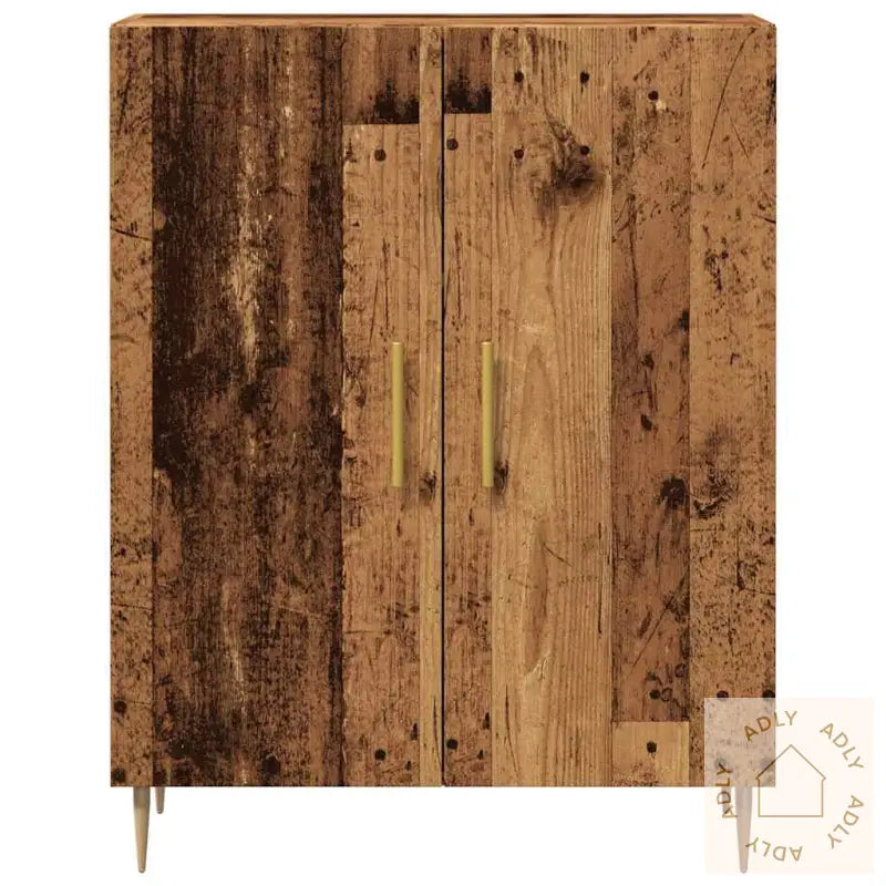 Skjenk Gammelt Tre 69,5X34X90 Cm Konstruert Tre