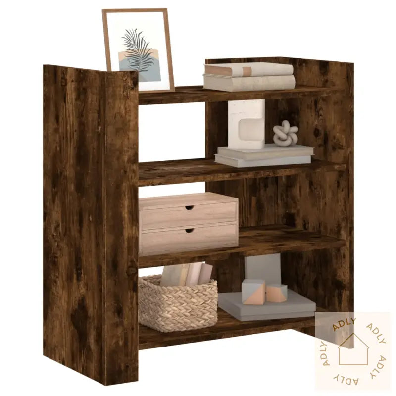 Skjenk Røkt Eik 73,5X35X75 Cm Konstruert Tre