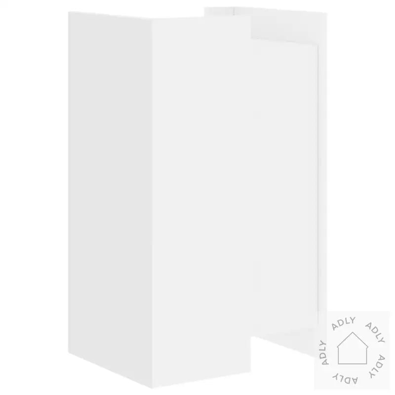 Skjenk Hvit 45X35X75 Cm Konstruert Tre