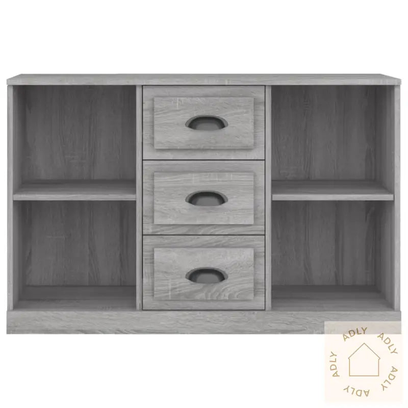 Skjenk Grå Sonoma 104,5X35,5X67,5 Cm Konstruert Tre