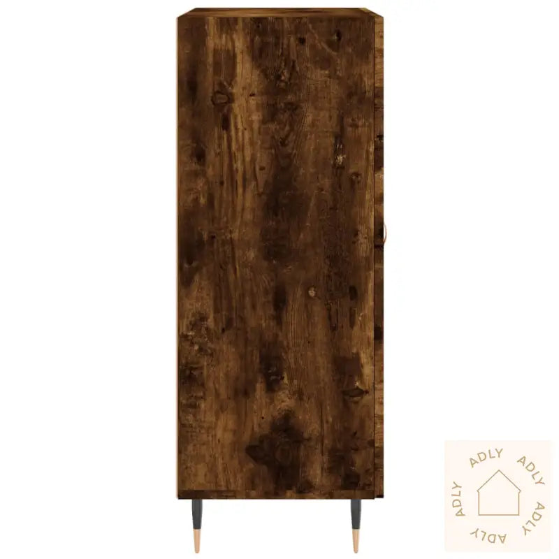 Skjenk Røkt Eik 69,5X34X90 Cm Konstruert Tre