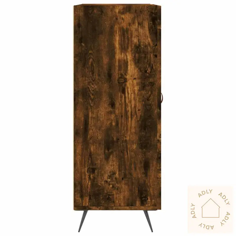 Skjenk Røkt Eik 69,5X34X90 Cm Konstruert Tre