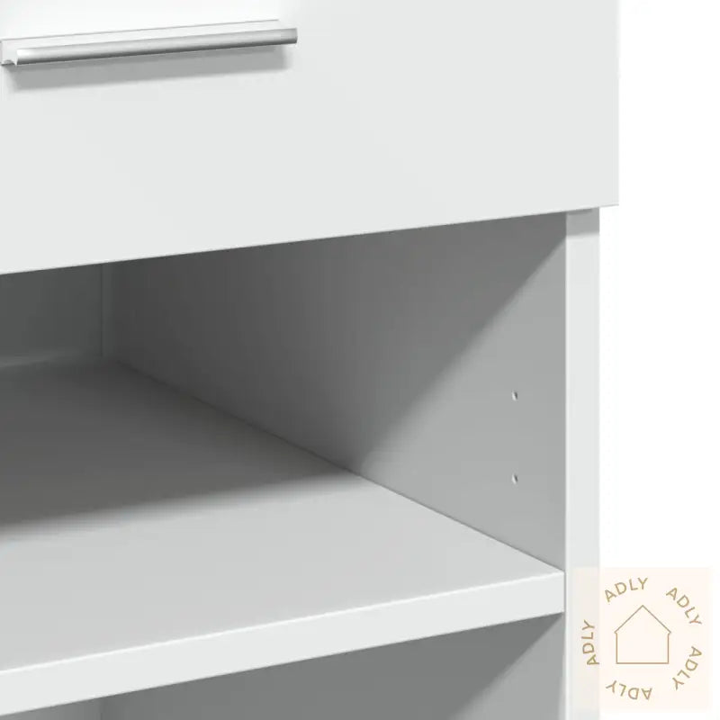 Skjenk Hvit 80X42,5X93 Cm Konstruert Tre