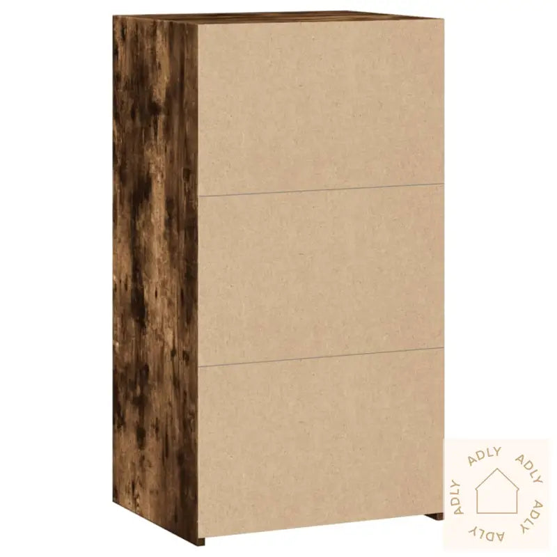 Skjenk Røkt Eik 50X41X93 Cm Konstruert Tre