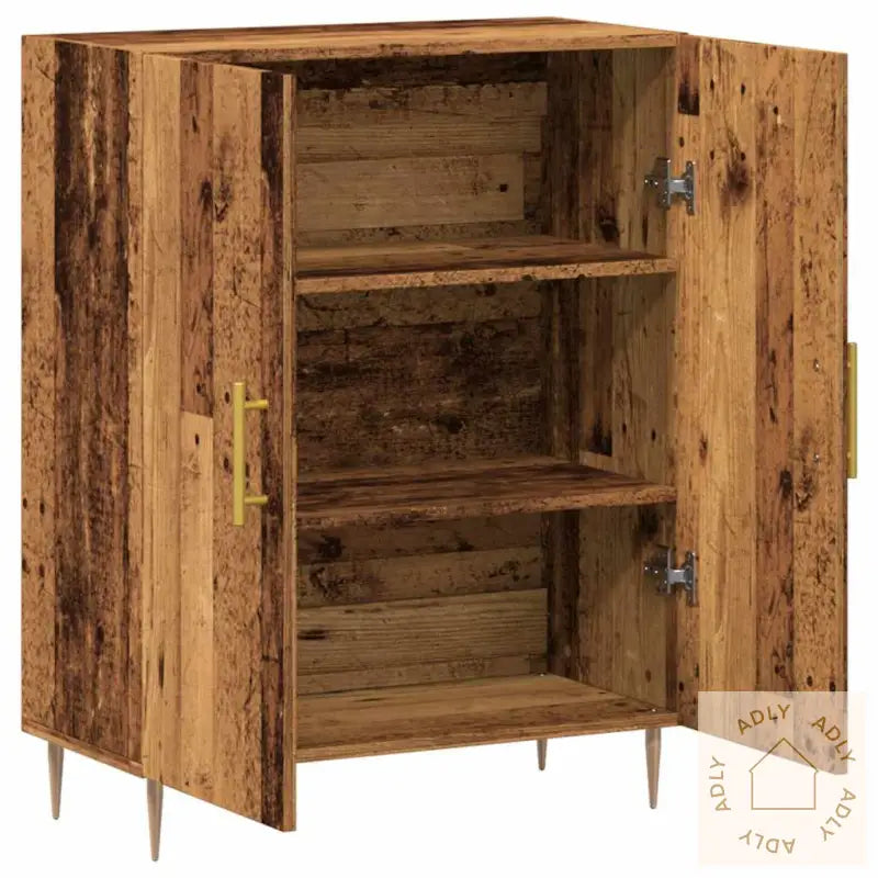 Skjenk Gammelt Tre 69,5X34X90 Cm Konstruert Tre