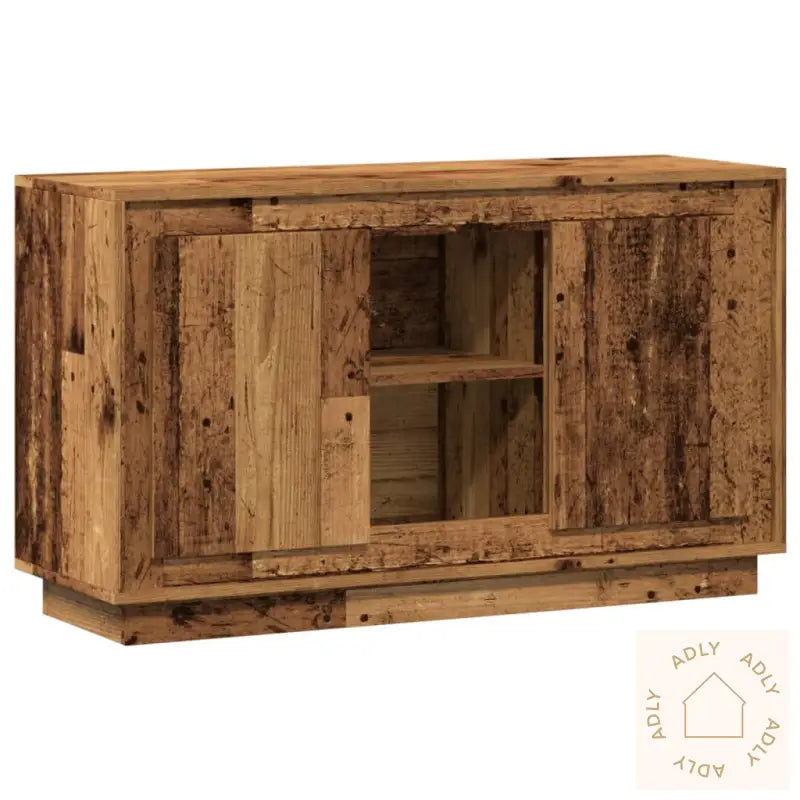 Skjenk Gammelt Tre 102X35X60 Cm Konstruert Tre