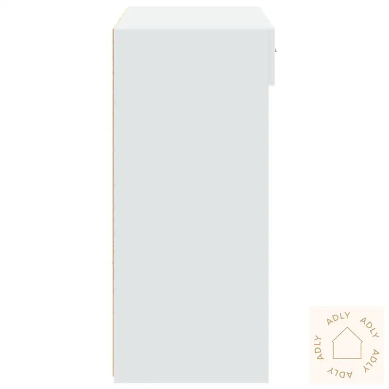 Skjenk Hvit 80X42,5X93 Cm Konstruert Tre