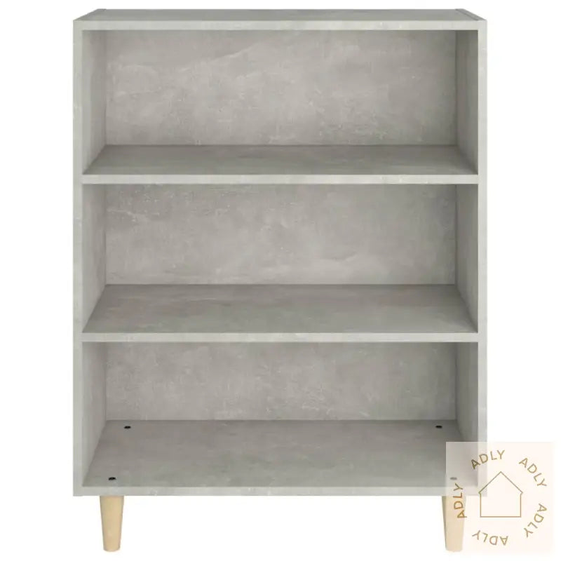 Skjenk Betonggrå 69,5X32,5X90 Cm Konstruert Tre