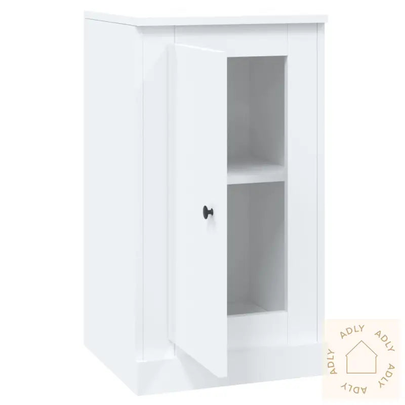 Skjenk Hvit 37,5X35,5X67,5 Cm Konstruert Tre