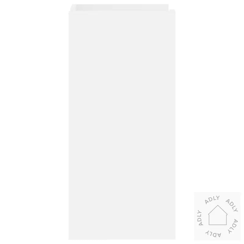 Skjenk Hvit 45X35X75 Cm Konstruert Tre