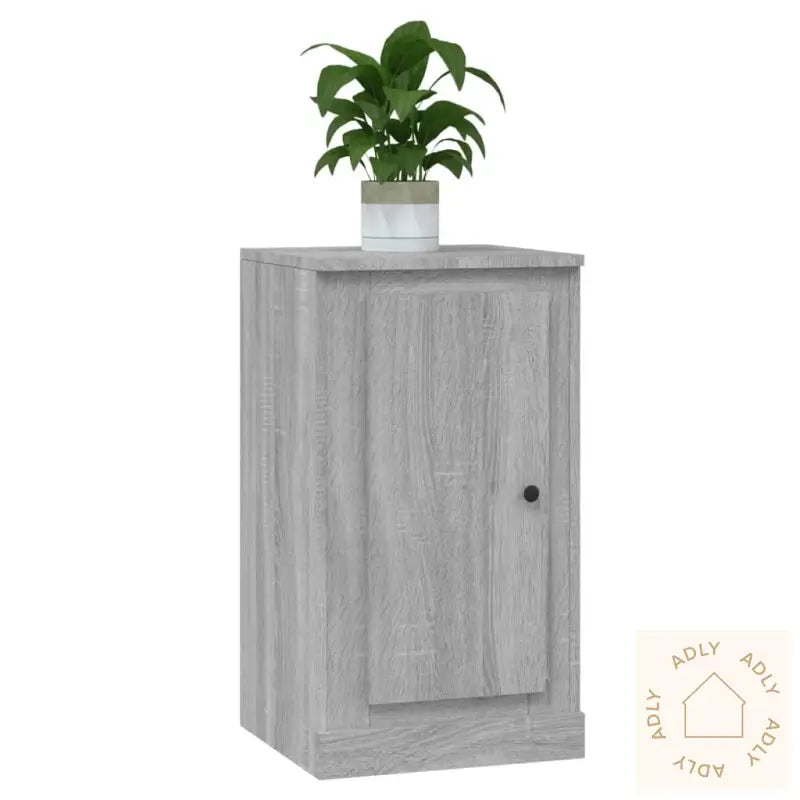 Skjenk Grå Sonoma 37,5X35,5X67,5 Cm Konstruert Tre