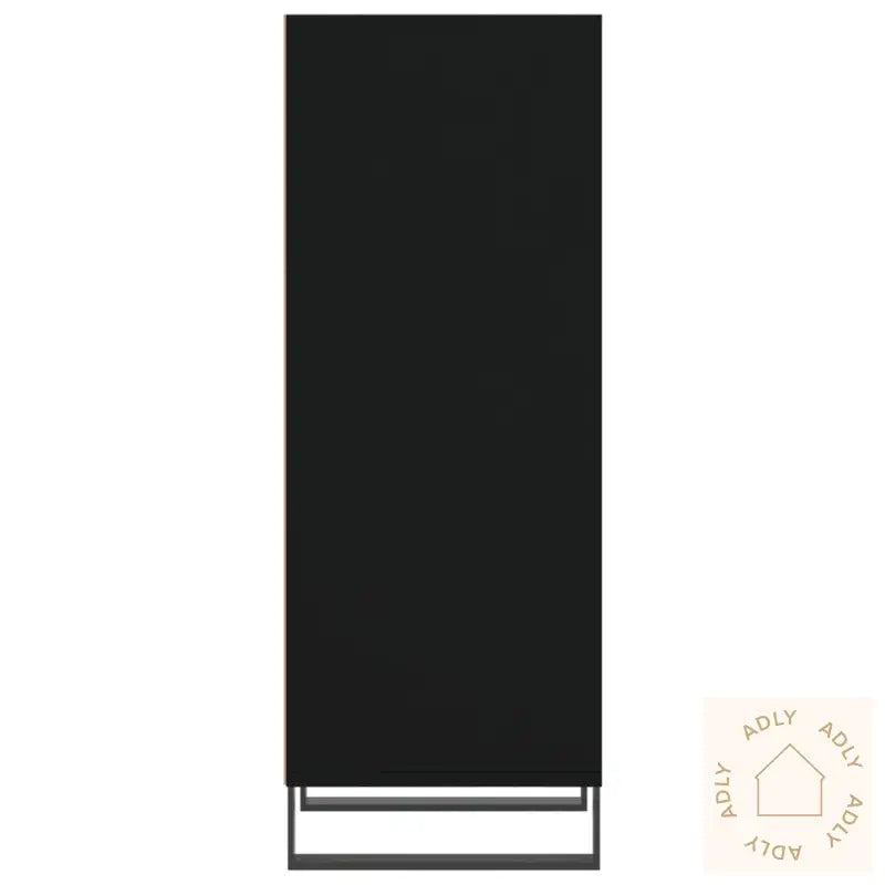 Skjenk Svart 34,5X32,5X90 Cm Konstruert Tre