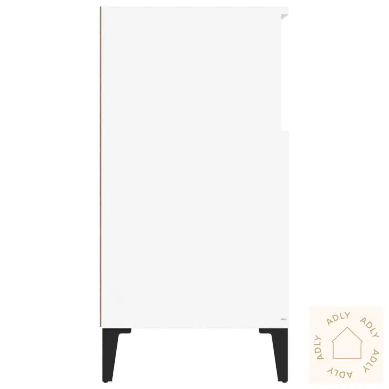 Skjenk Hvit 60X35X70 Cm Konstruert Tre