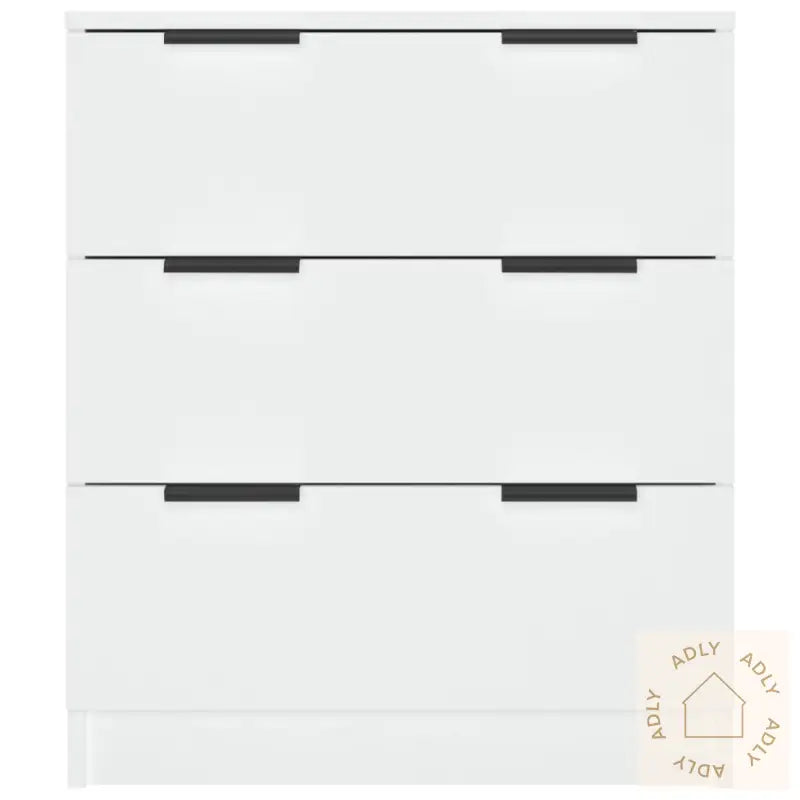 Skjenk Hvit 60X30X70 Cm Konstruert Tre