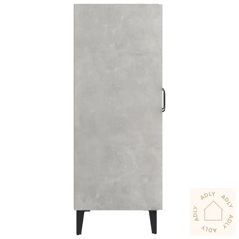 Skjenk Betonggrå 69,5X34X90 Cm Konstruert Tre
