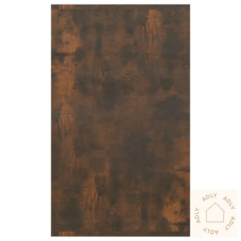 Skjenk Med 3 Skuffer Røkt Eik 120X41X75 Cm Konstruert Tre
