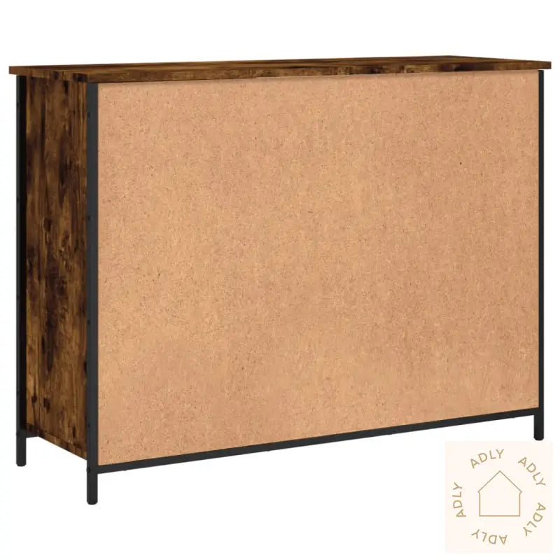 Skjenk Røkt Eik 100X35X75 Cm Konstruert Tre