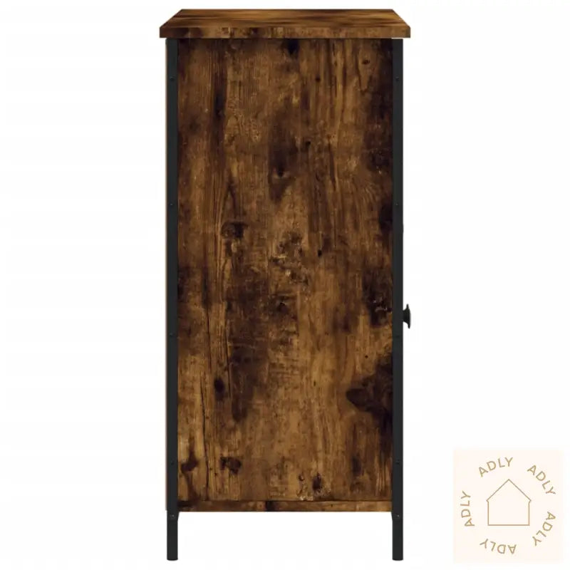 Skjenk Røkt Eik 100X35X75 Cm Konstruert Tre