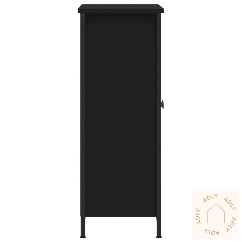 Skjenk Svart 70X30X80 Cm Konstruert Tre