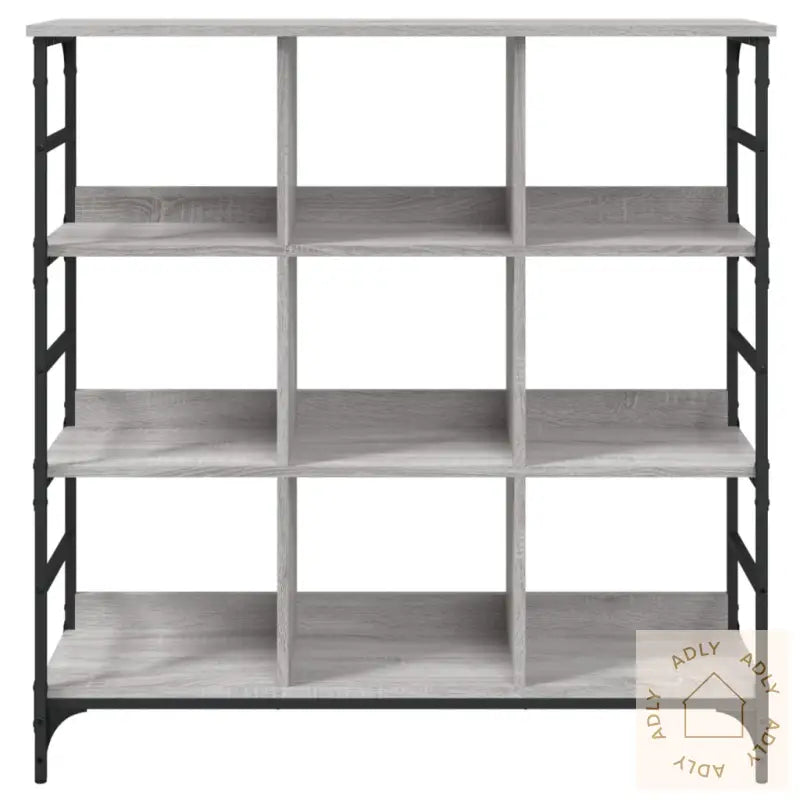 Skjenk Grå Sonoma 102X32X103,5 Cm Konstruert Tre