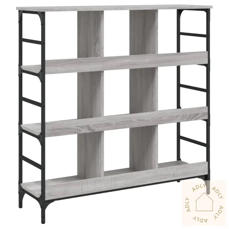 Skjenk Grå Sonoma 102X32X103,5 Cm Konstruert Tre