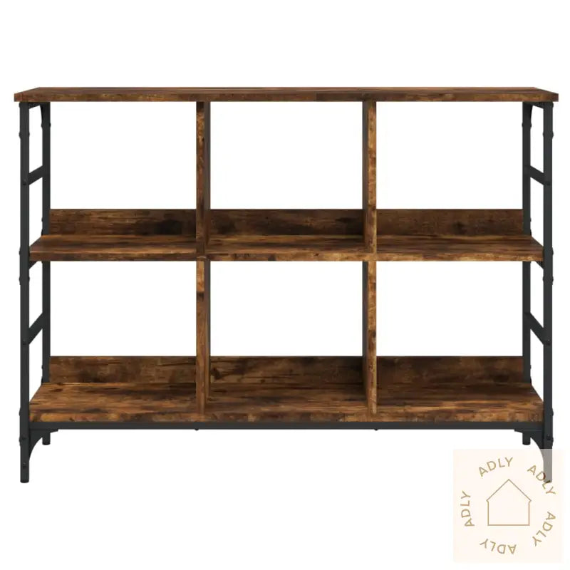 Skjenk Røkt Eik 102X32X73,5 Cm Konstruert Tre