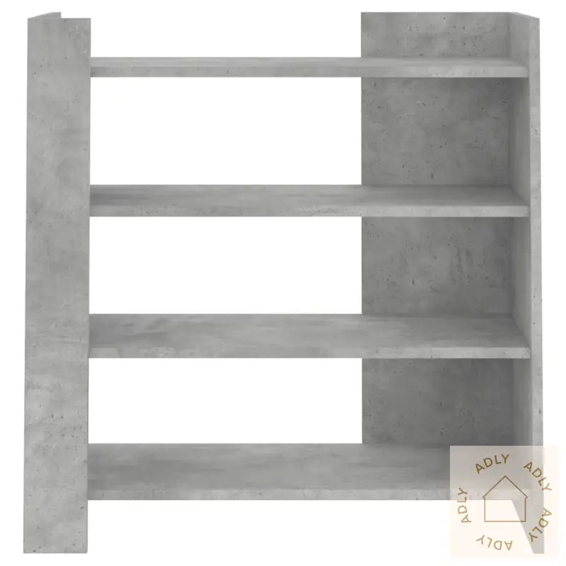 Skjenk Betonggrå 73,5X35X75 Cm Konstruert Tre