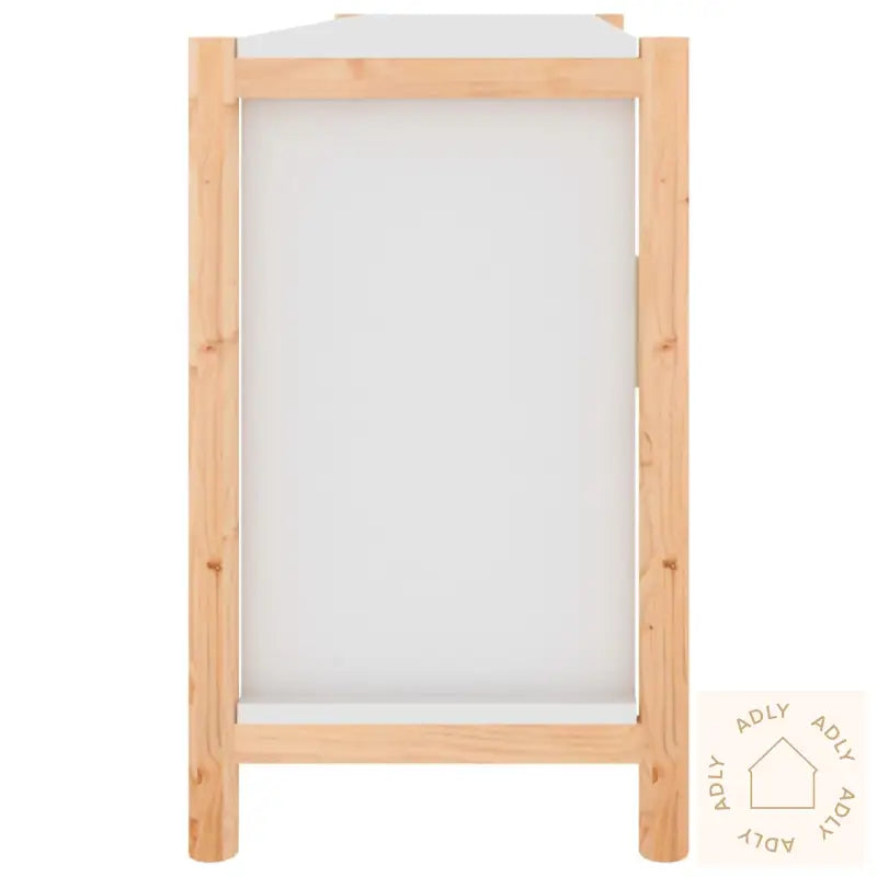 Skjenk Hvit 107X38X60 Cm Konstruert Tre