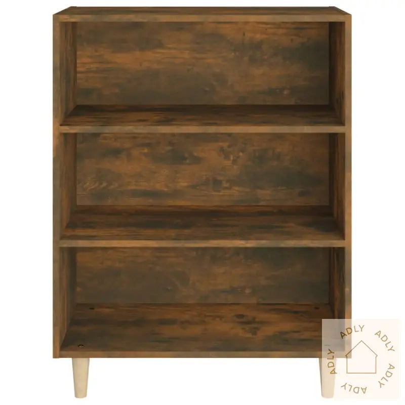 Skjenk Røkt Eik 69,5X32,5X90 Cm Konstruert Tre