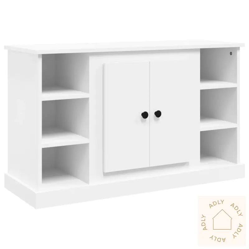 Skjenk Hvit 100X35,5X60 Cm Konstruert Tre
