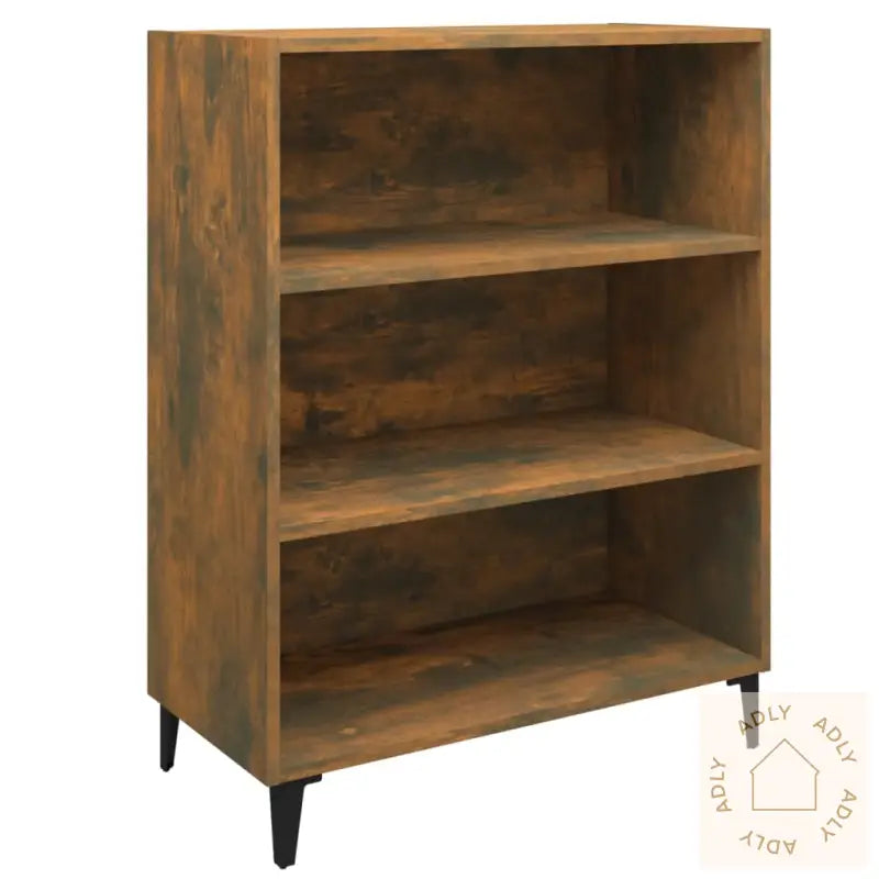 Skjenk Røkt Eik 69,5X32,5X90 Cm Konstruert Tre