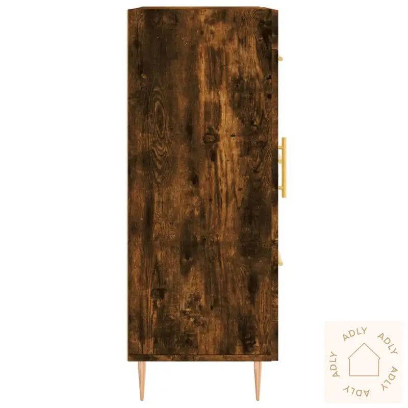 Skjenk Røkt Eik 69,5X34X90 Cm Konstruert Tre