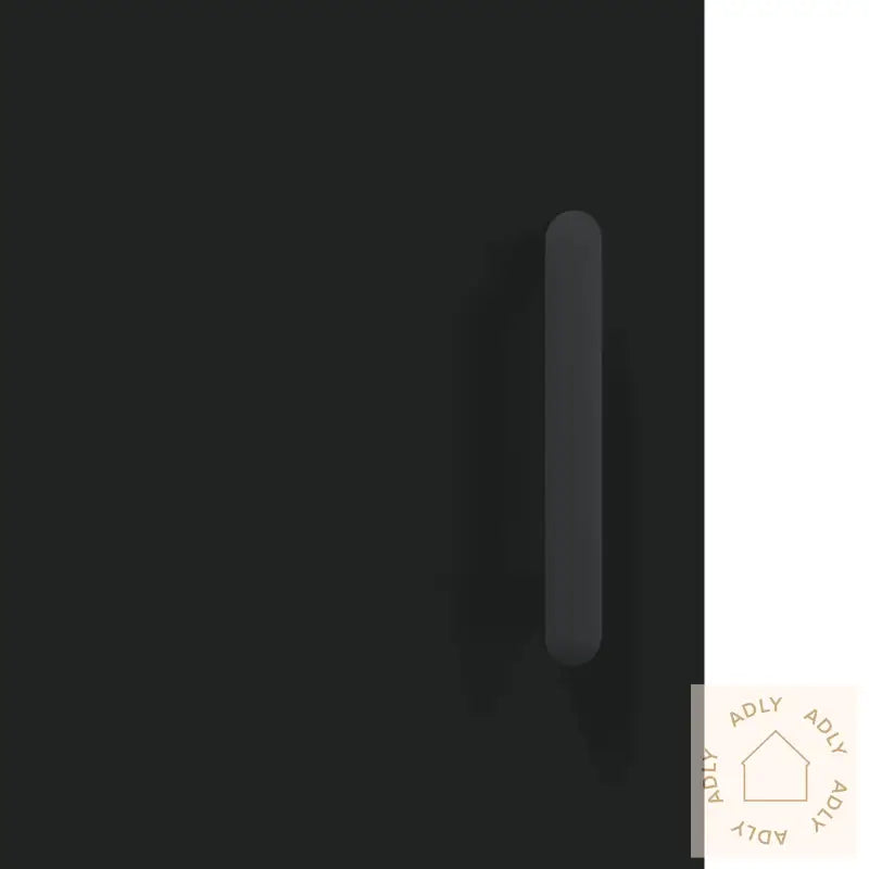 Skjenk Svart 69,5X34X90 Cm Konstruert Tre