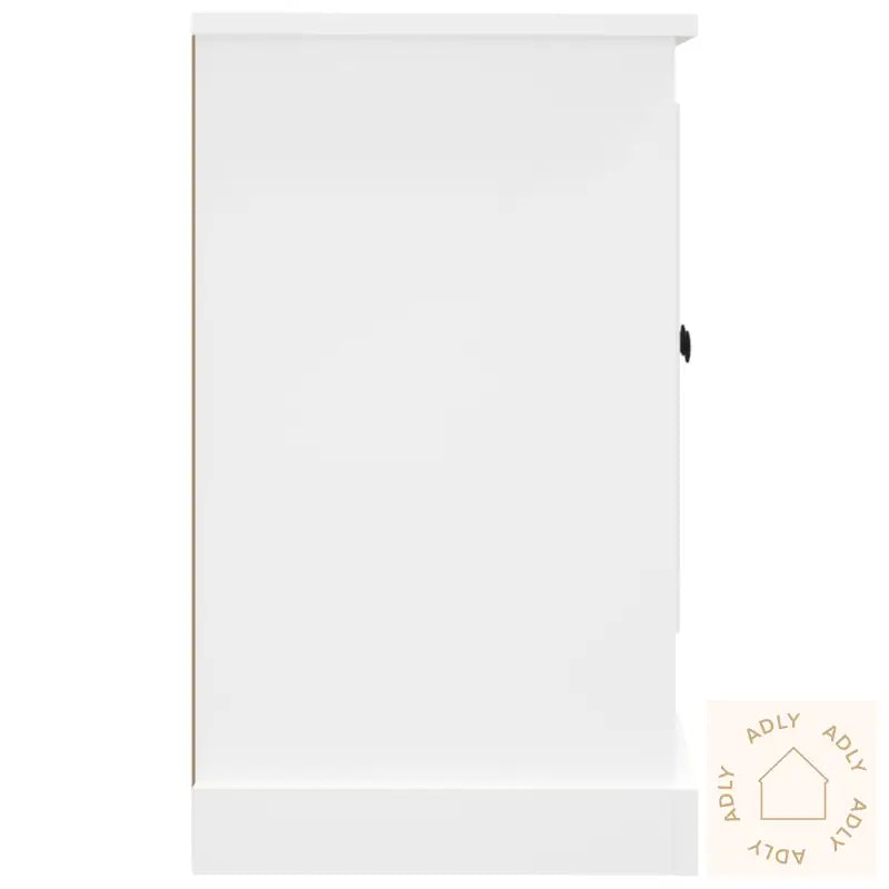 Skjenk Hvit 100X35,5X60 Cm Konstruert Tre