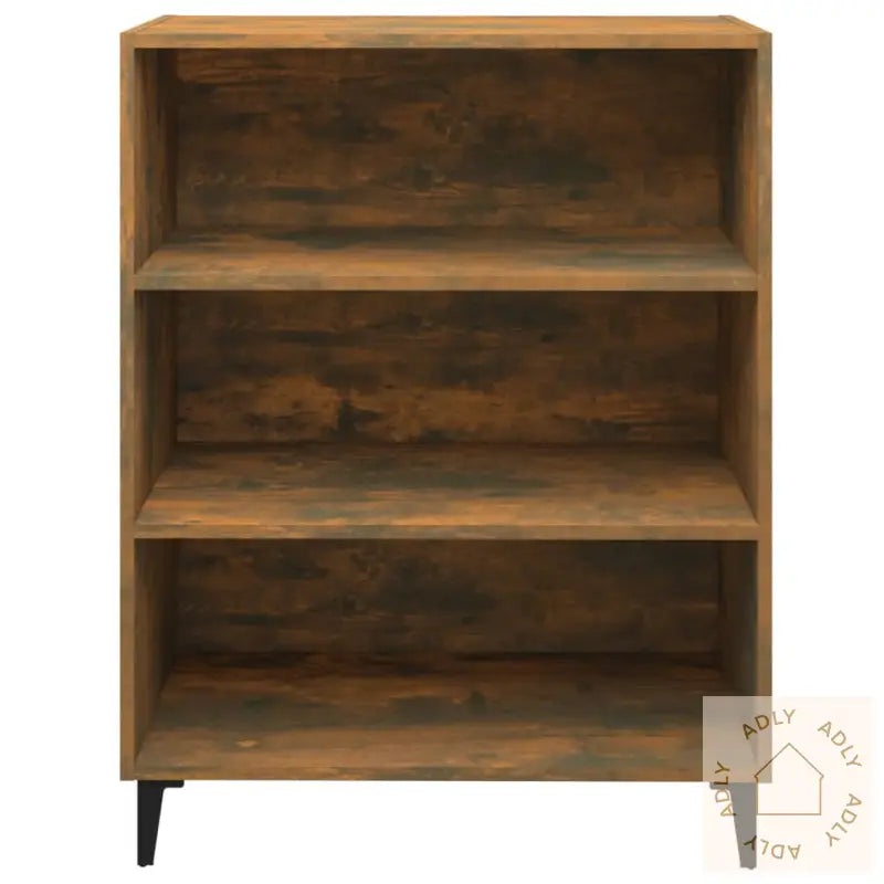 Skjenk Røkt Eik 69,5X32,5X90 Cm Konstruert Tre