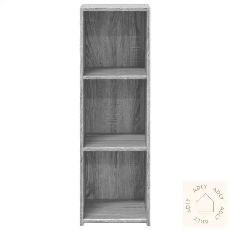 Skjenk Grå Sonoma 30X41X93 Cm Konstruert Tre