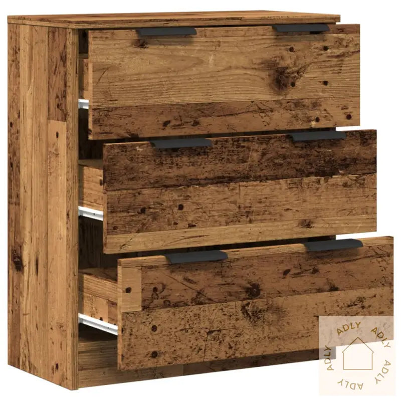 Skjenk Gammelt Tre 60X30X70 Cm Konstruert Tre