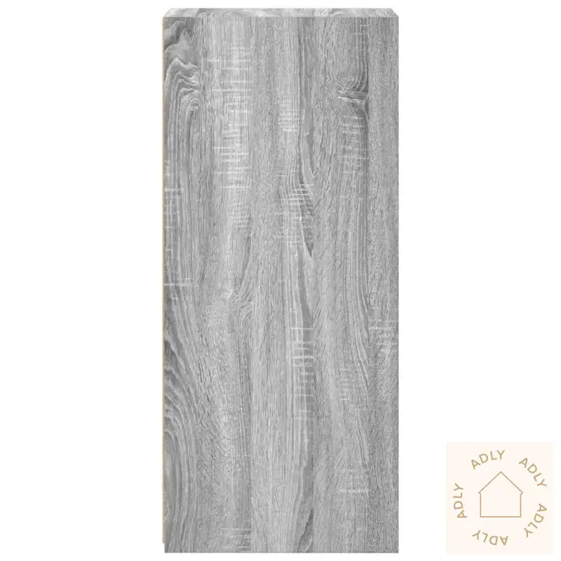 Skjenk Grå Sonoma 30X41X93 Cm Konstruert Tre