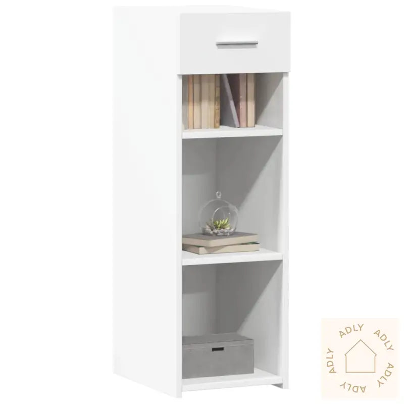 Skjenk Hvit 30X42,5X93 Cm Konstruert Tre