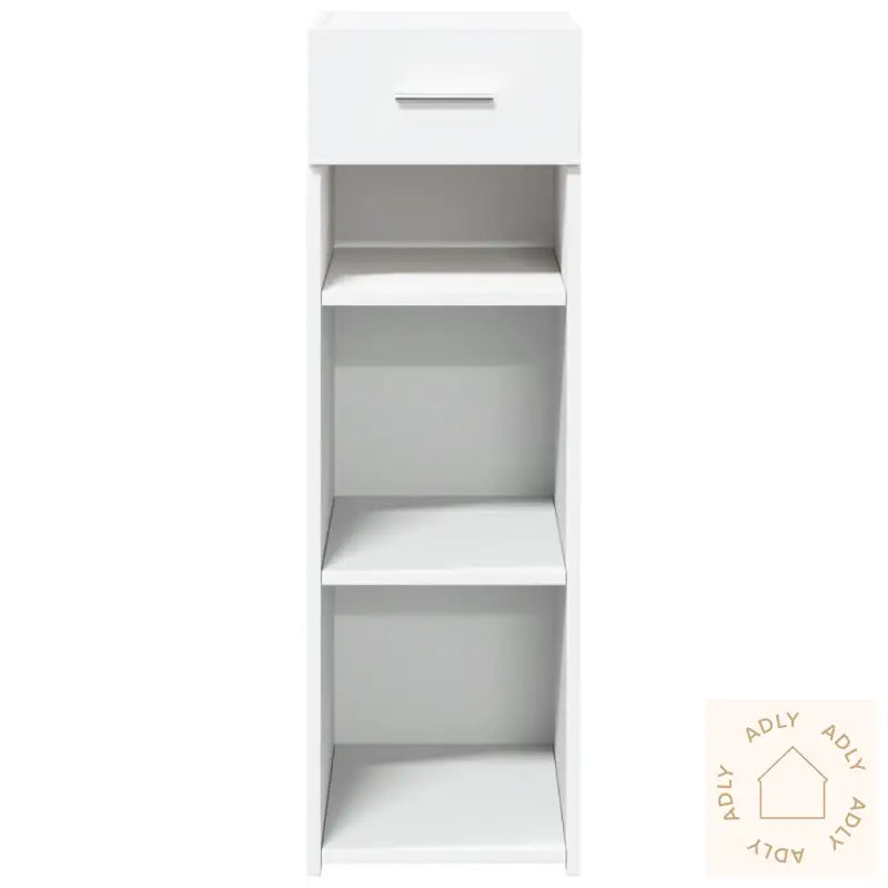 Skjenk Hvit 30X42,5X93 Cm Konstruert Tre