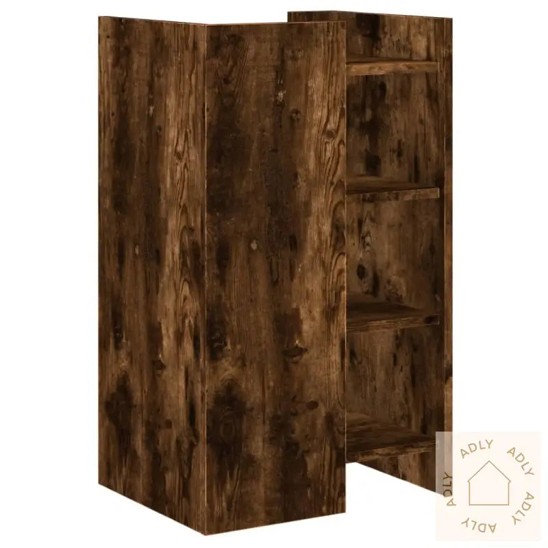 Skjenk Røkt Eik 45X35X75 Cm Konstruert Tre