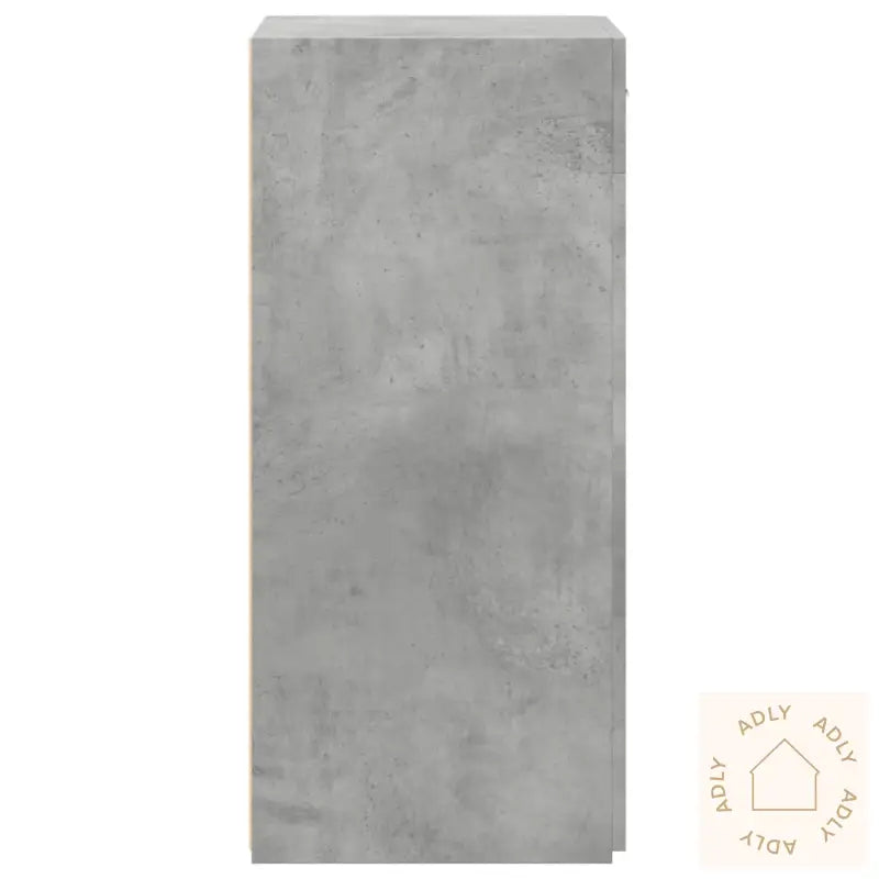 Skjenk Betonggrå 50X42,5X93 Cm Konstruert Tre