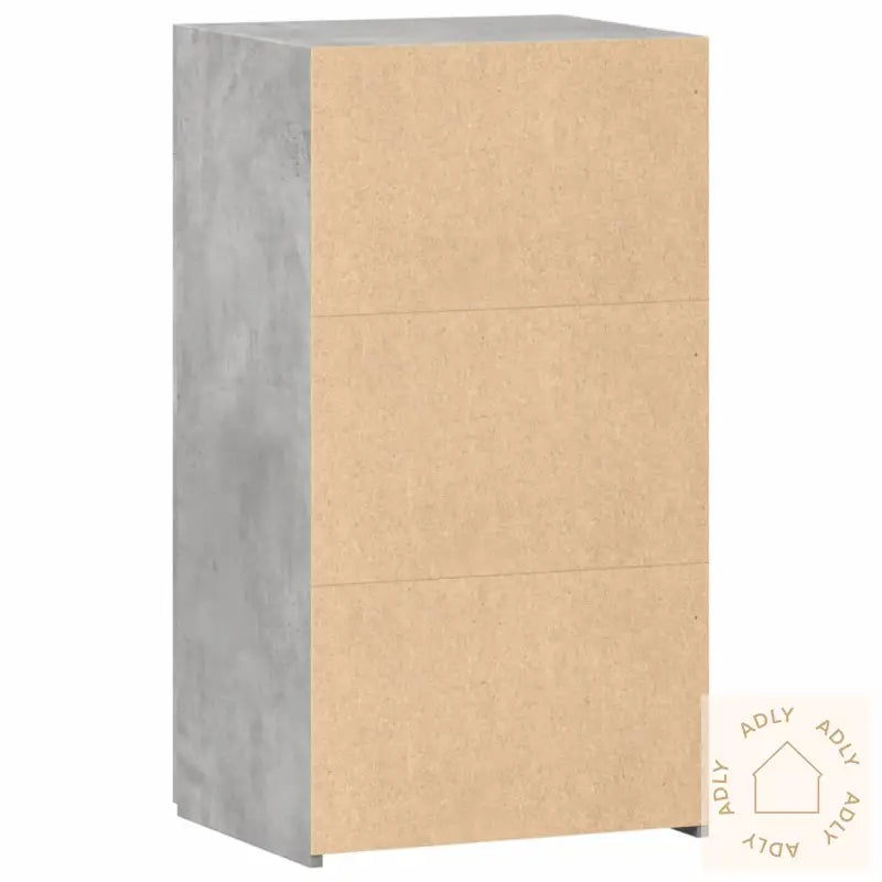 Skjenk Betonggrå 50X42,5X93 Cm Konstruert Tre
