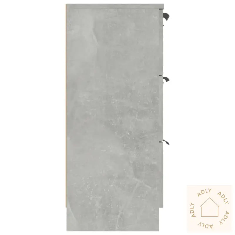 Skjenk Betonggrå 60X30X70 Cm Konstruert Tre