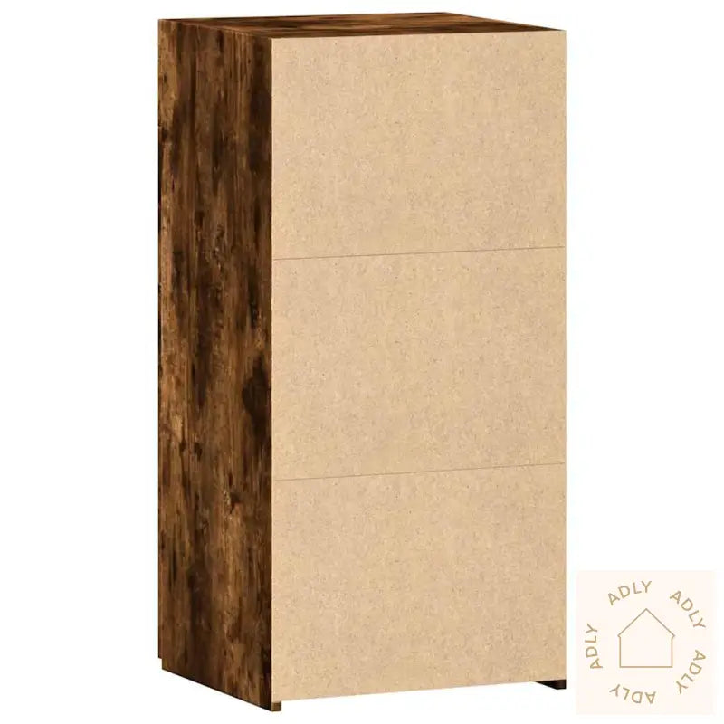 Skjenk Røkt Eik 45X42,5X93 Cm Konstruert Tre