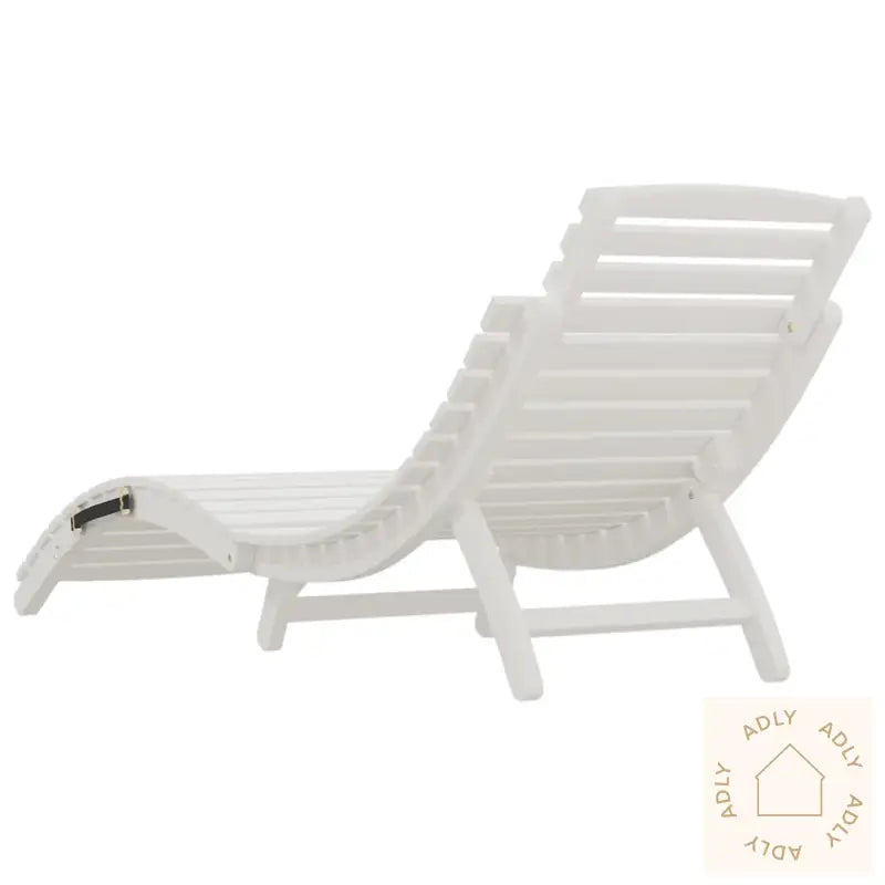 Solseng Hvit 184X55X64 Cm Heltre Akasie