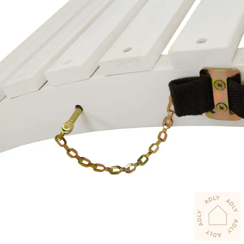 Solseng Hvit 184X55X64 Cm Heltre Akasie
