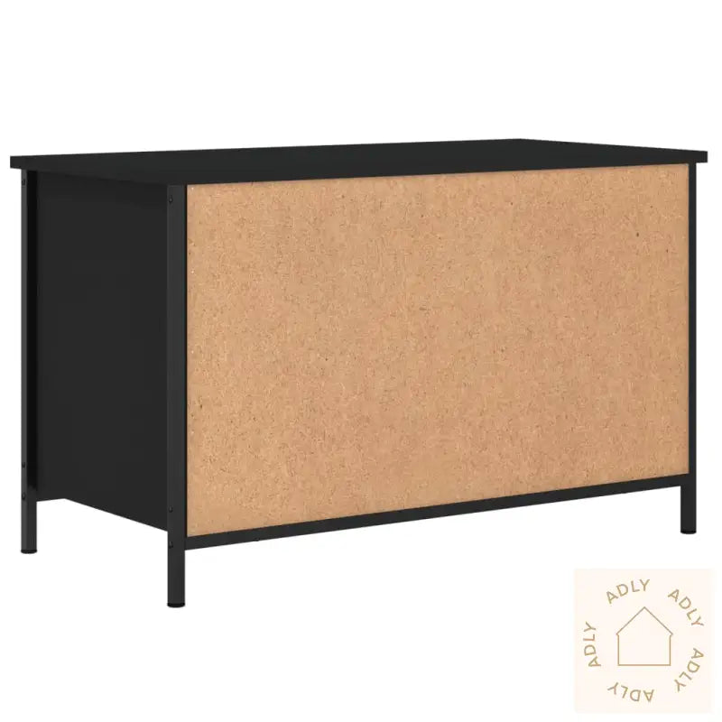 Tv-Benk Svart 80X40X50 Cm Konstruert Tre