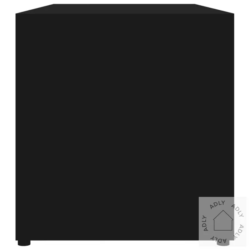 Tv-Benk Svart 80X34X36 Cm Konstruert Tre