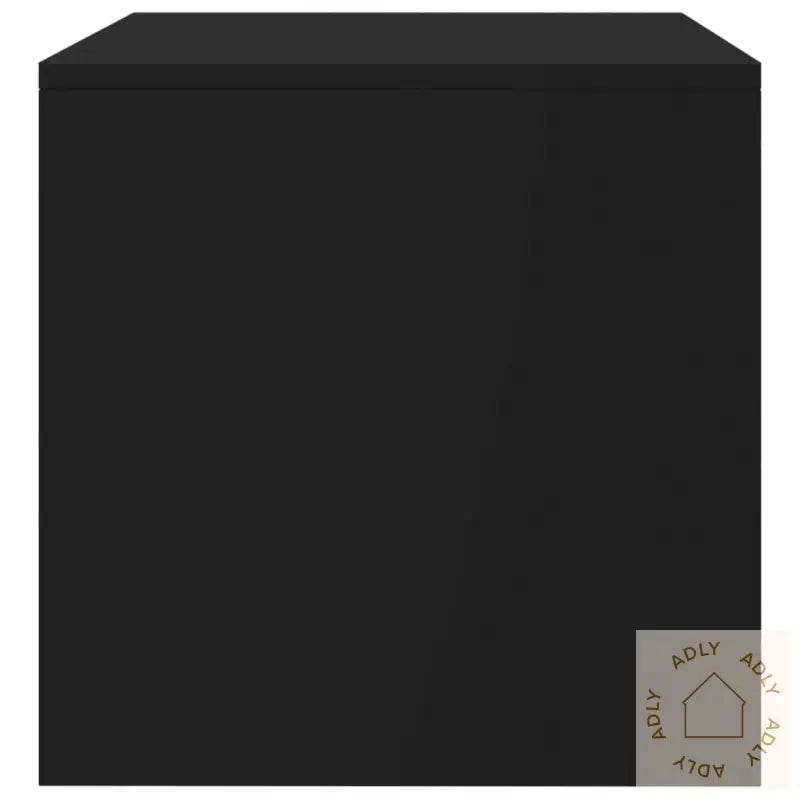Tv-Benk Svart 100X40X40 Cm Konstruert Tre